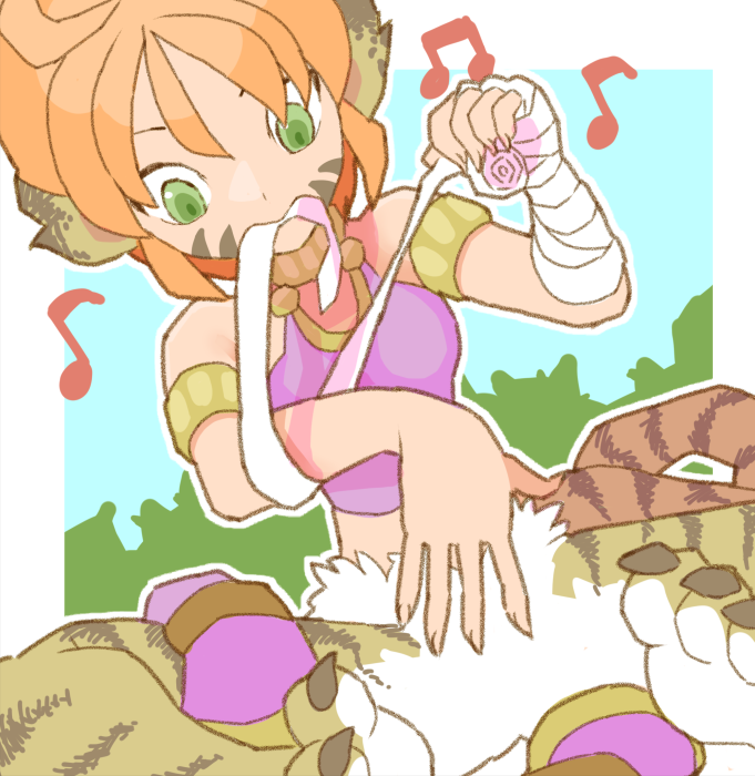 katt (breath of fire and 1 more) drawn by sicky_(pit-bull)