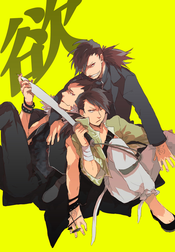 ling yao and greed (fullmetal alchemist) drawn by tsuneko_(trauma)
