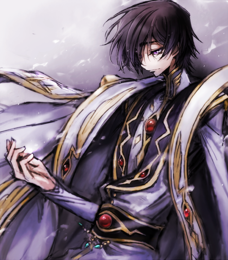 lelouch vi britannia (code geass) drawn by c_(rahit)