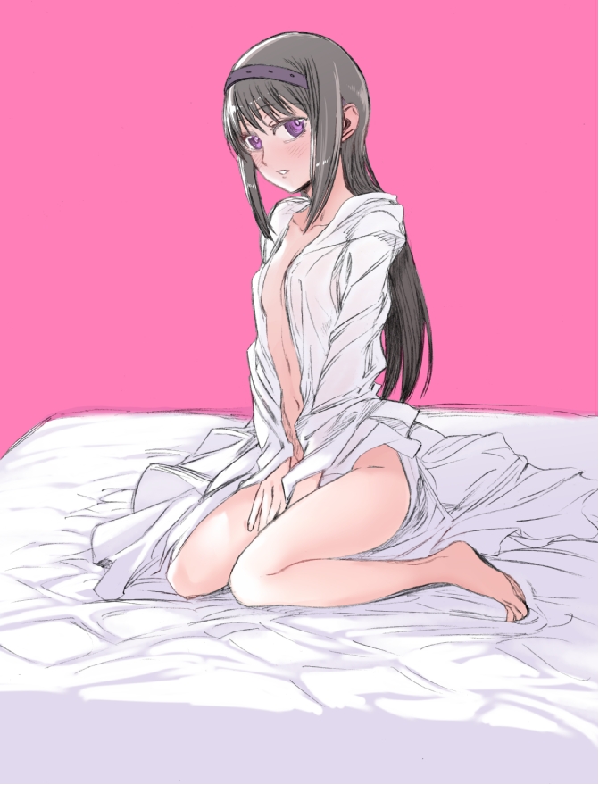 akemi homura (mahou shoujo madoka magica) drawn by danaka