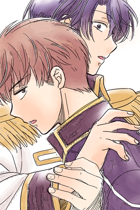 kashima yuu and hori masayuki (gekkan shoujo nozaki-kun) drawn by nasuka_(pixiv390432)