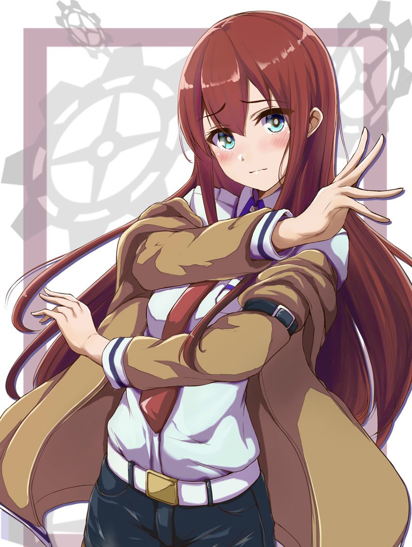 makise kurisu (steins;gate) drawn by ca_ba_ya_ki
