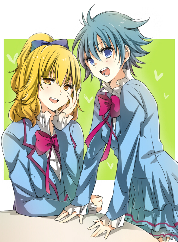 nishijima waon and higashiyama seika (precure and 1 more) drawn by sao_(0060)