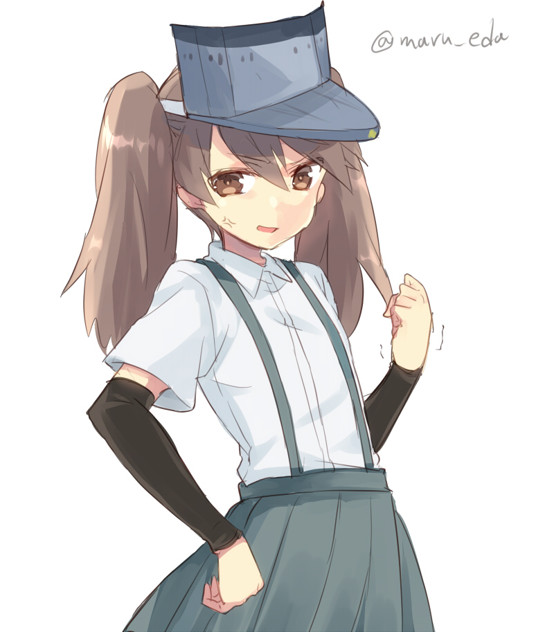 ryuujou and asashio (kantai collection) drawn by maruki_(punchiki)