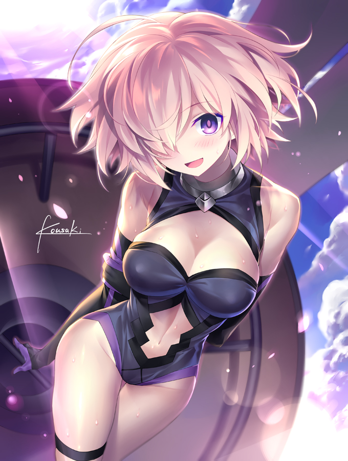 mash kyrielight (fate and 1 more) drawn by kousaki_rui