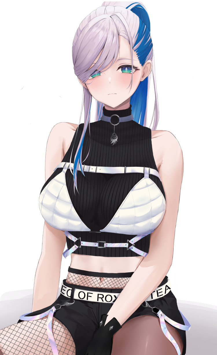 pavolia reine (hololive and 1 more) drawn by haro_art