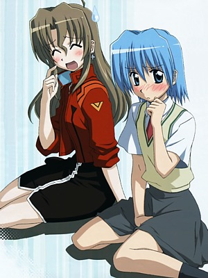 ayanami rei, katsuragi misato, maria, and ayasaki hayate (neon genesis evangelion and 1 more)