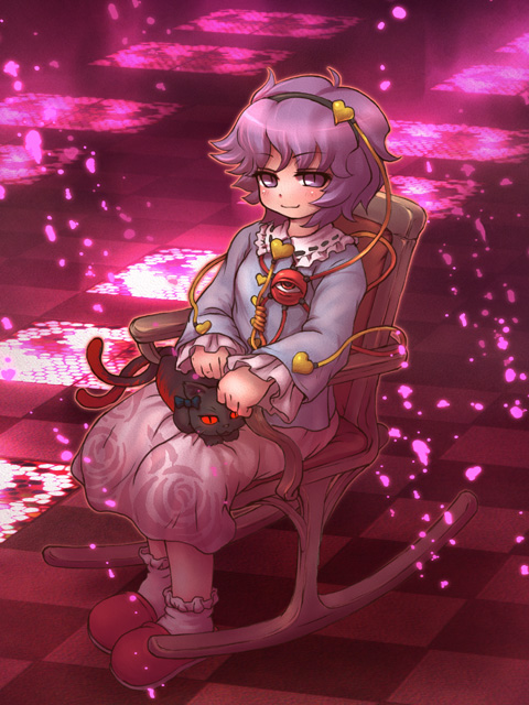 komeiji satori and kaenbyou rin (touhou) drawn by sankuma