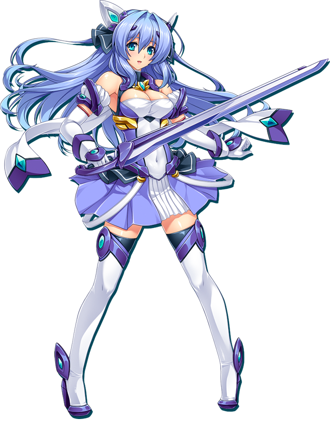 katsuragi marina and exs-tia (kouyoku senki exs-tia and 1 more) drawn by inoino