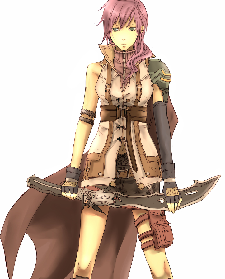 lightning farron (final fantasy and 1 more) drawn by minami_(die_glut)