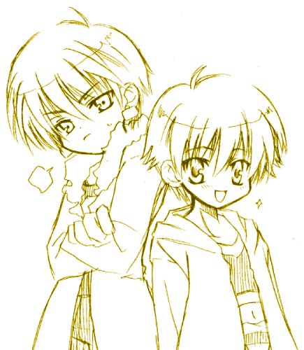 child gilgamesh and gilgamesh (fate and 2 more)