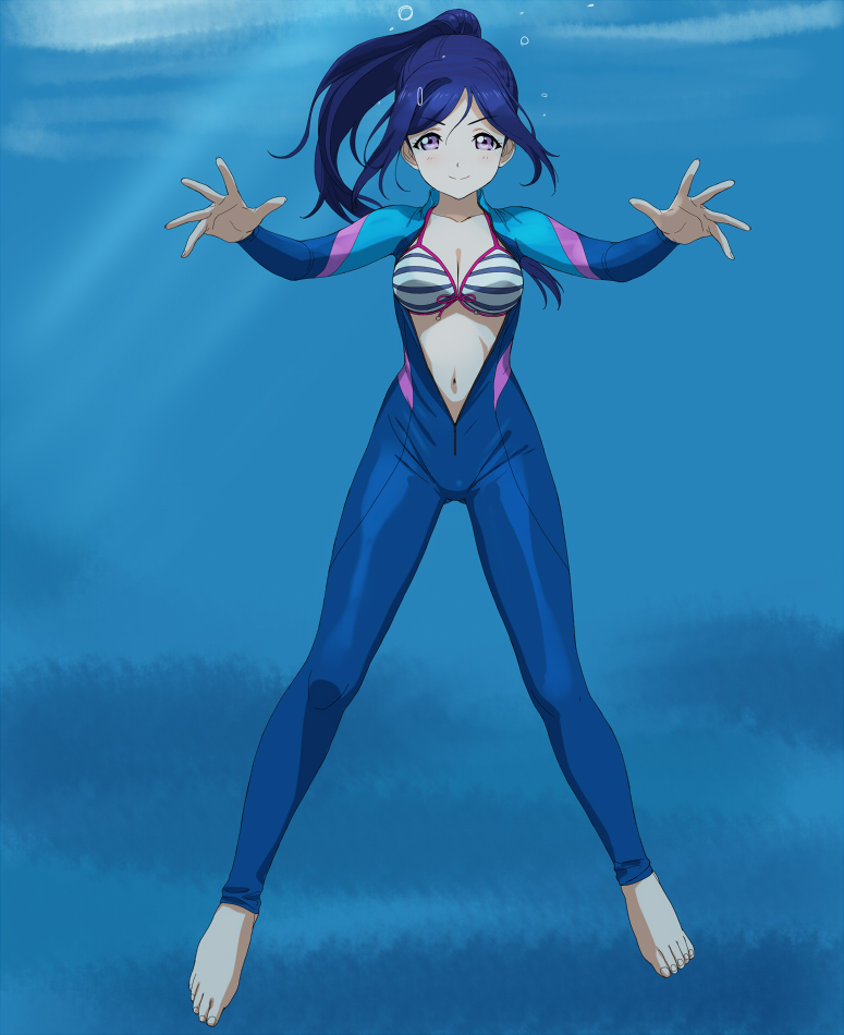 matsuura kanan (love live! and 1 more) drawn by a1_(initial-g)