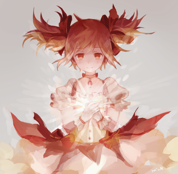 kaname madoka (mahou shoujo madoka magica) drawn by miu_pachi