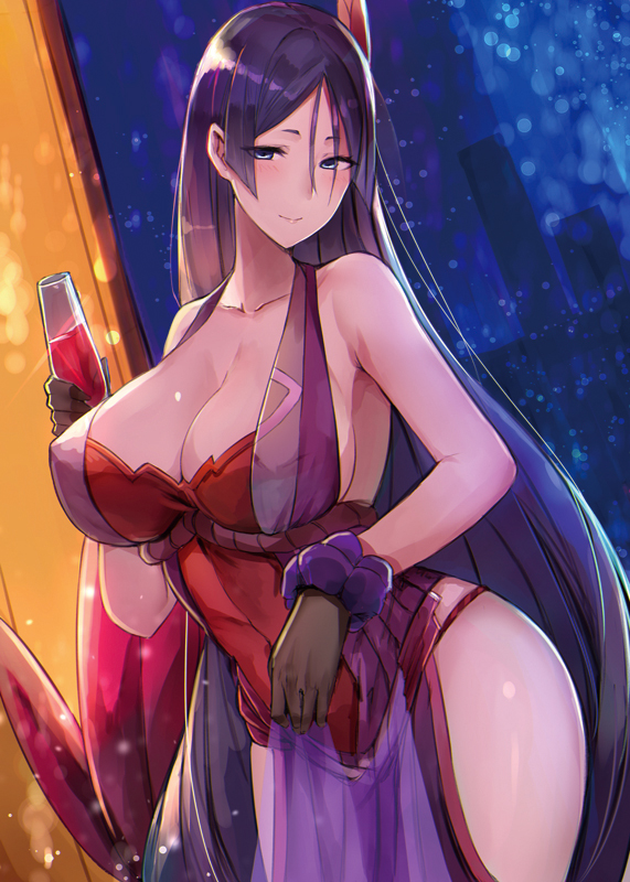 minamoto no raikou (fate and 1 more) drawn by luse_maonang