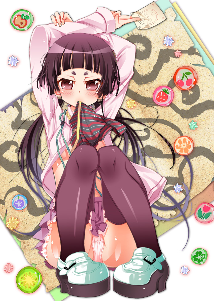kamiki izumo (ao no exorcist) drawn by himitsu_(iemaki)