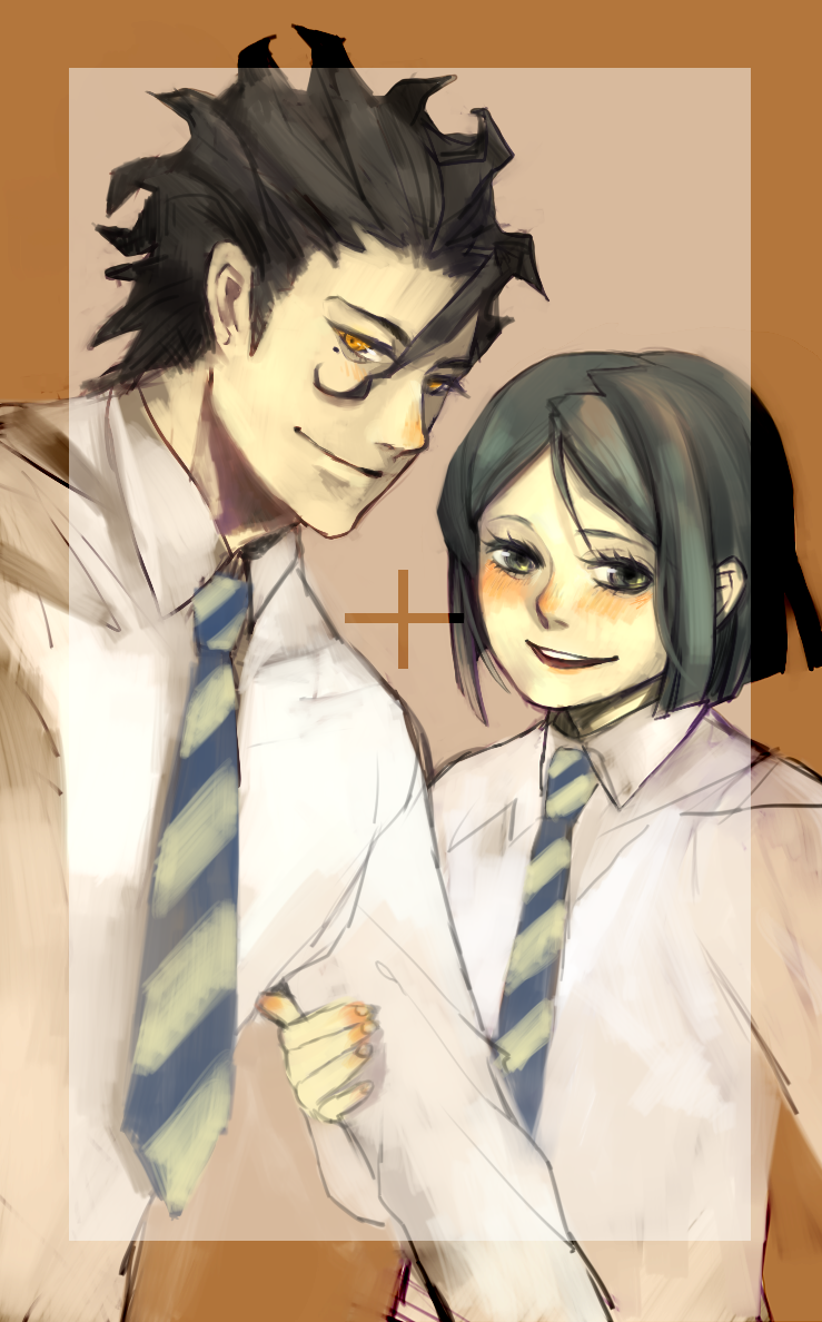 waver velvet and diarmuid ua duibhne (fate and 2 more) drawn by hj9142