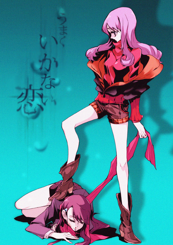 tsukikage yuri and kurumi momoka (precure and 1 more) drawn by tima