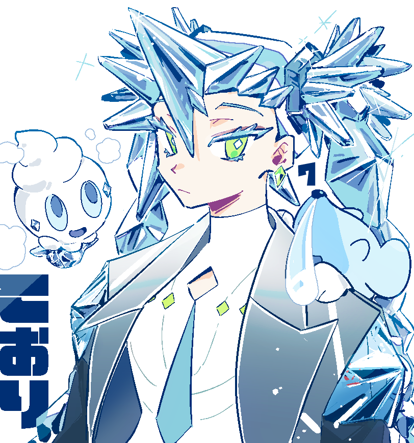 hatsune miku, vanillite, cubchoo, and ice miku (pokemon and 2 more) drawn by neu_neum