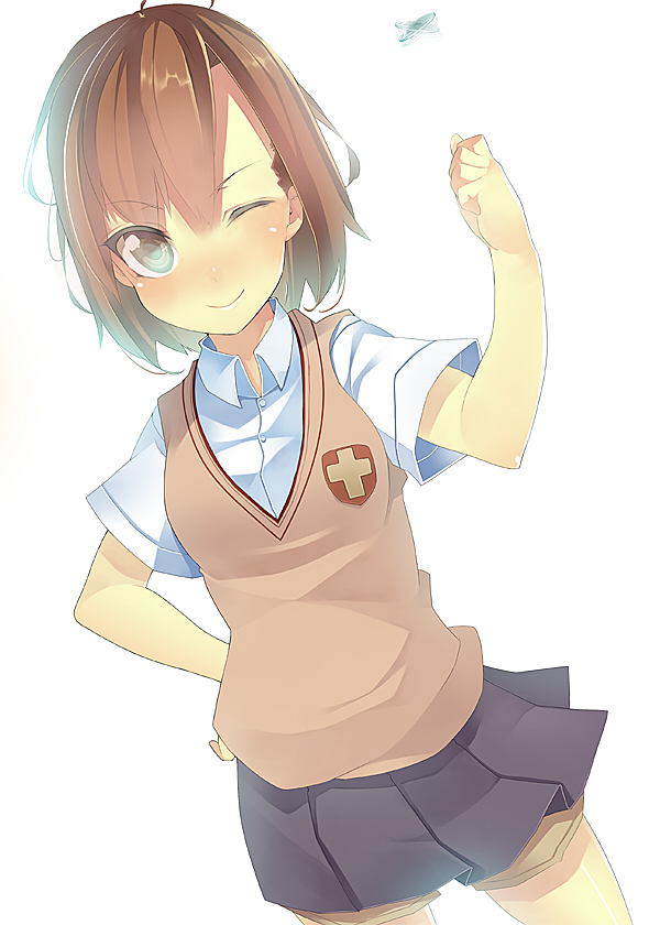 misaka mikoto (toaru majutsu no index and 1 more) drawn by koba