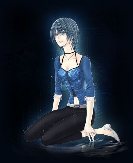 kurosawa rei (fatal frame and 1 more) drawn by yusa_tk74