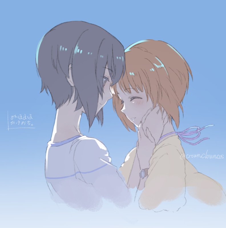 nishizumi miho and nishizumi maho (girls und panzer) drawn by cosmic_(crownclowncosmic)