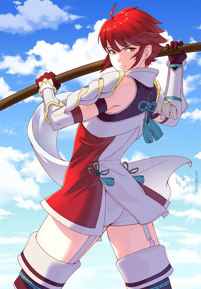 hinoka (fire emblem and 1 more) drawn by shunkaku
