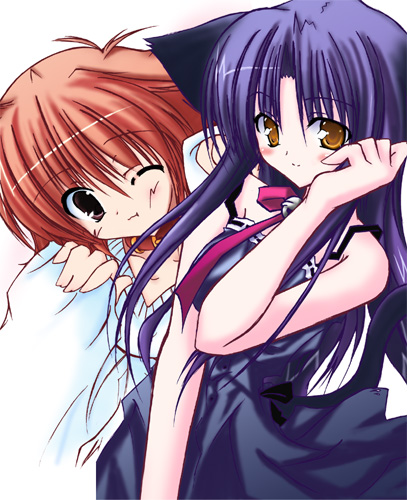 hinata and tobari (pure pure) drawn by cutlass_(classic_chocolate)