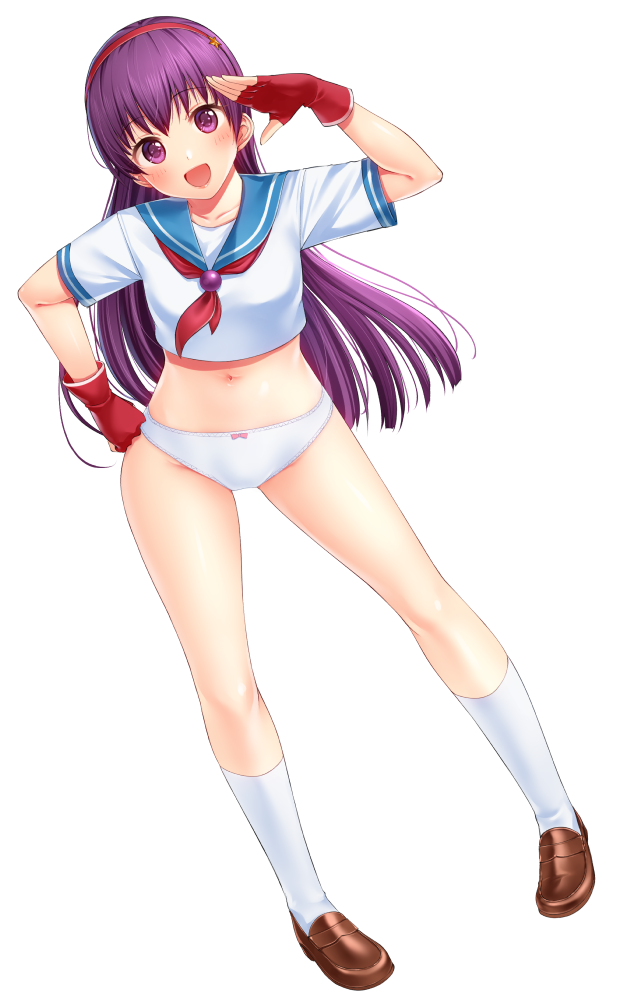 asamiya athena (the king of fighters) drawn by yoyomura