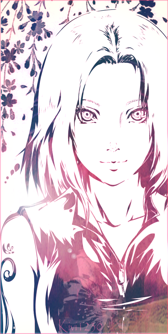 haruno sakura (naruto) drawn by kivi1230