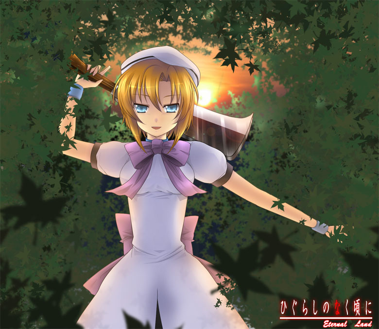 ryuuguu rena (higurashi no naku koro ni) drawn by 6u_(eternal_land)