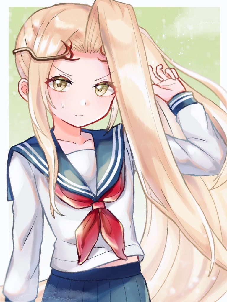 viridi (kid icarus and 1 more) drawn by waffuum