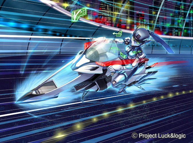 megaru (luck & logic) drawn by mytea_(soso)