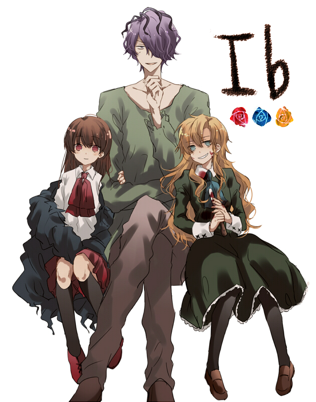 ib, mary, and garry (ib) drawn by tetsuo_(tashirosu)