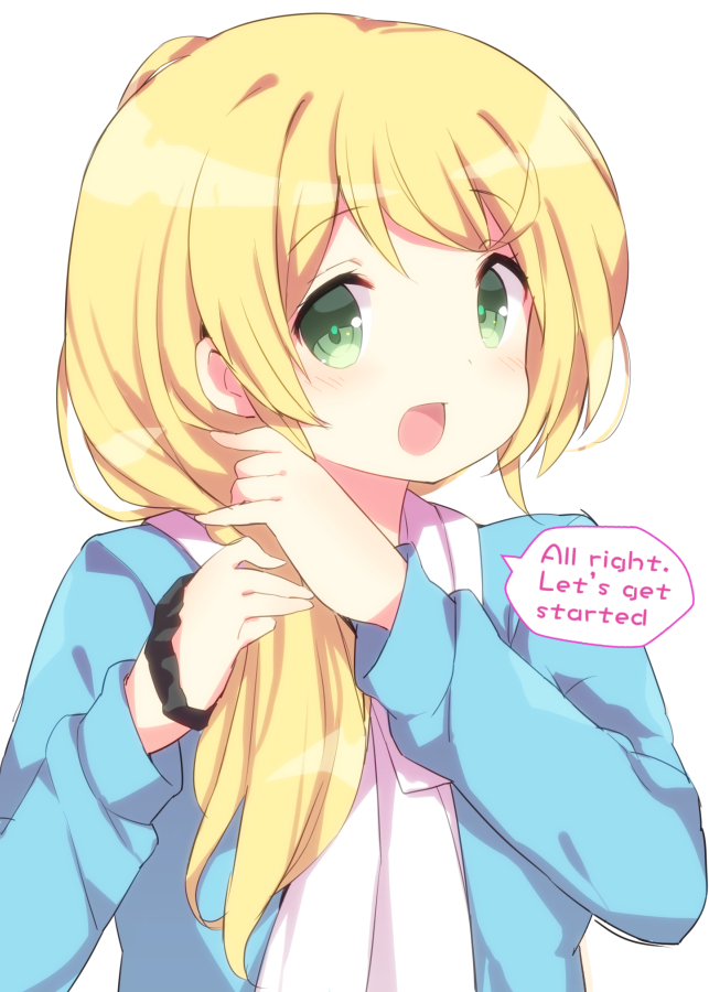 ellen baker (new horizon) drawn by watanon_(gakushokutei)
