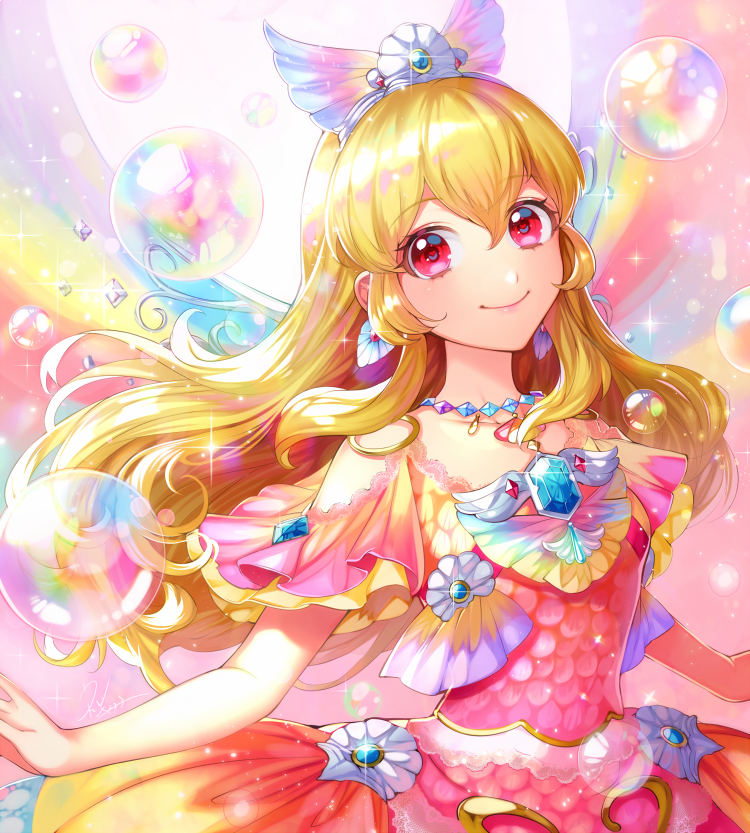 hoshimiya ichigo (aikatsu! and 1 more) drawn by matsurika_youko
