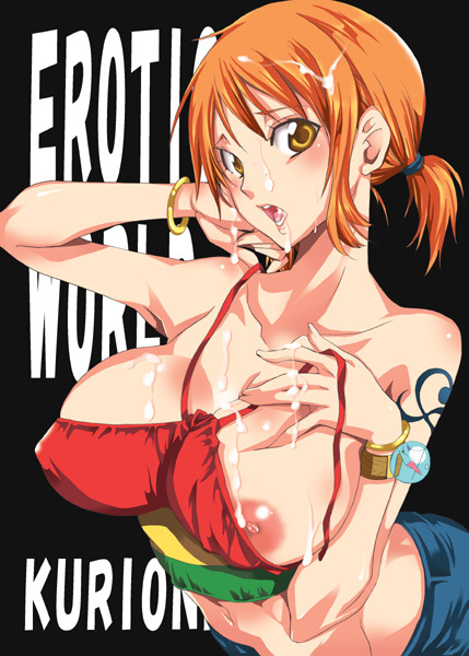 nami (one piece and 1 more) drawn by yu-ri_(kurione-sha)