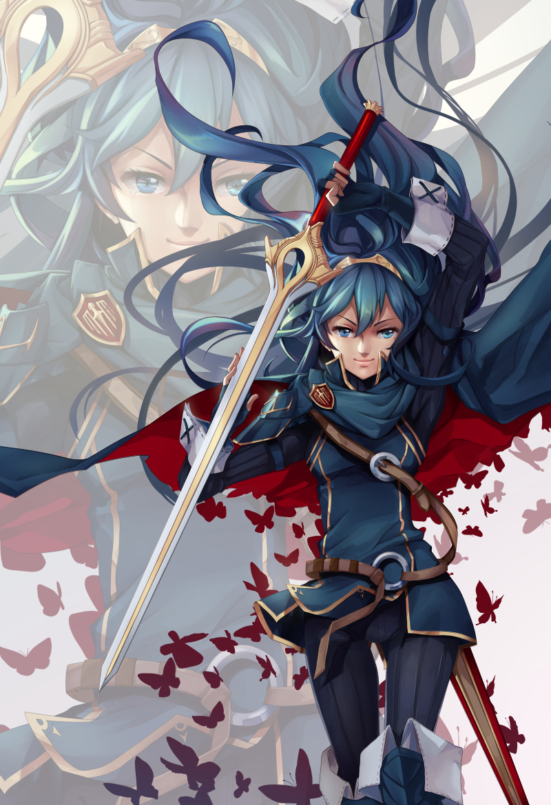 lucina (fire emblem and 1 more) drawn by lucidsky