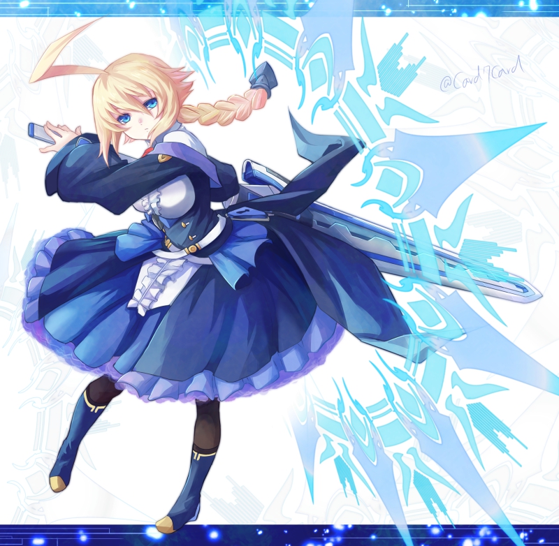 es (blazblue and 1 more) drawn by yuuka_seisen