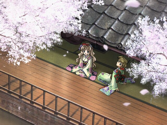 ono ikumi and ichijou sayoko (re leaf) drawn by carnelian