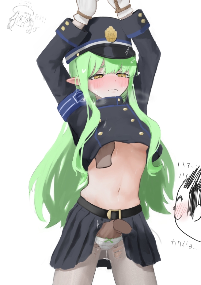 sensei, doodle sensei, koharu, and hikari (blue archive) drawn by kousensei_180