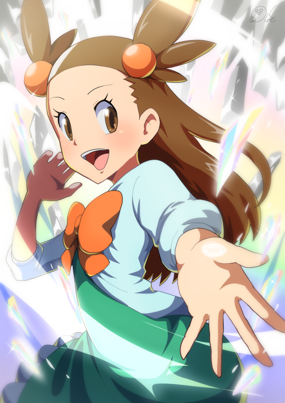 jasmine (pokemon and 1 more) drawn by oooise