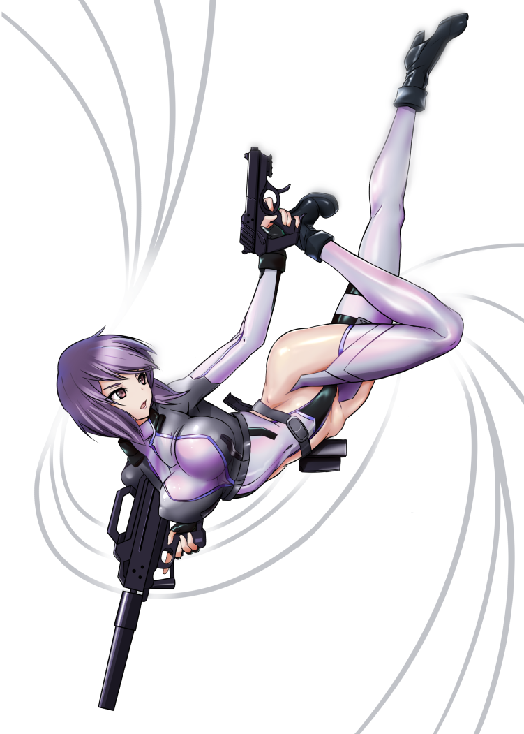kusanagi motoko (ghost in the shell) drawn by aegis_(theoryiv)