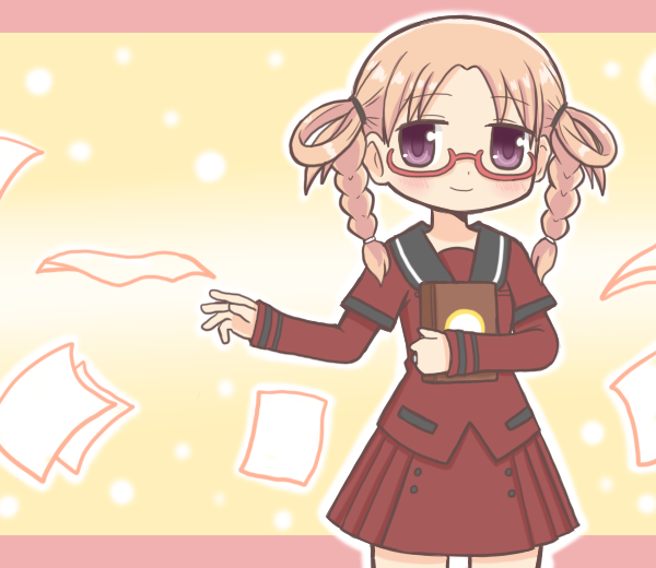 hiiragi nemu (mahou shoujo madoka magica and 1 more) drawn by reverse_(bluefencer)