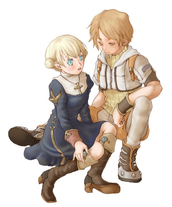 priest and hunter (ragnarok online) drawn by ichiko_(usa-net)