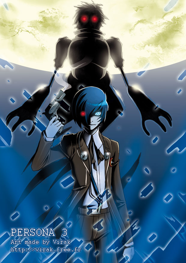 yuuki makoto and orpheus (persona and 1 more) drawn by jeanne_kongphengta