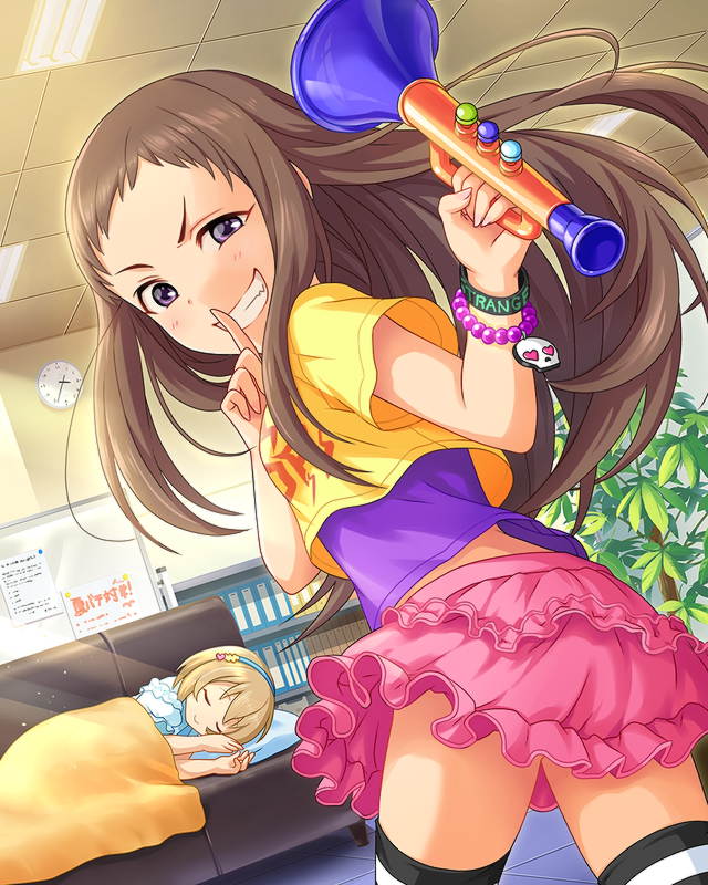 koga koharu and koseki reina (idolmaster and 1 more)