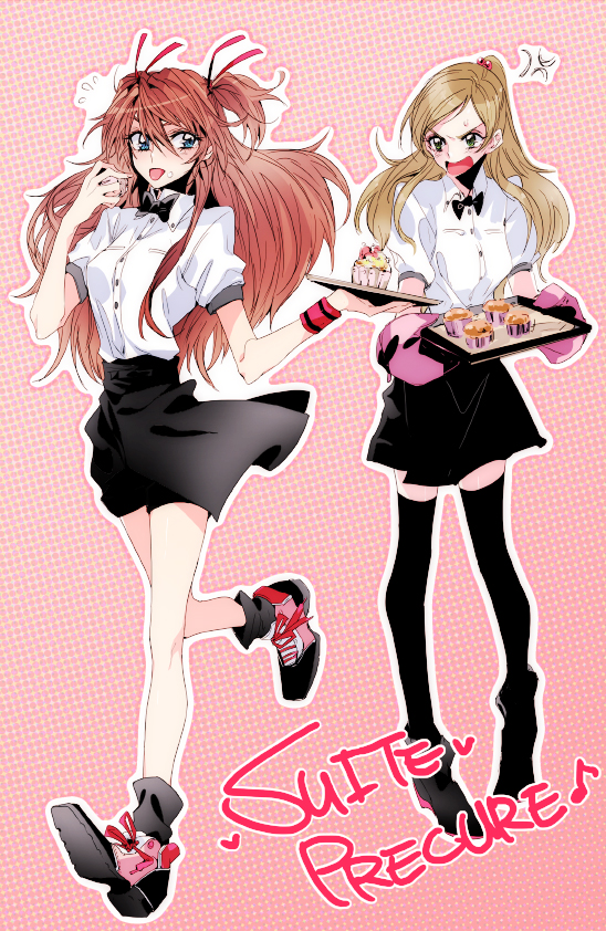 houjou hibiki and minamino kanade (precure and 1 more) drawn by tima