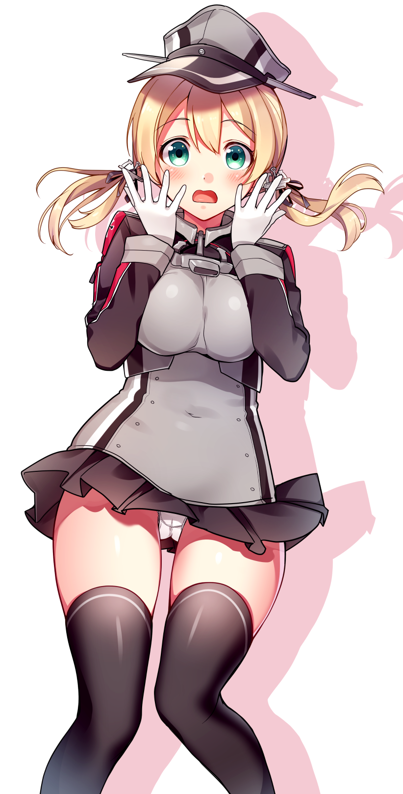 prinz eugen (kantai collection) drawn by kat_(bu-kunn)