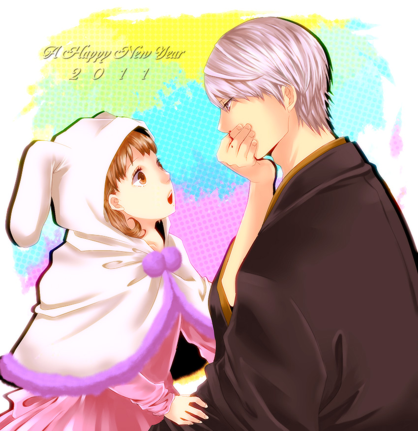narukami yu and doujima nanako (persona and 1 more) drawn by chiru_(sanifani)