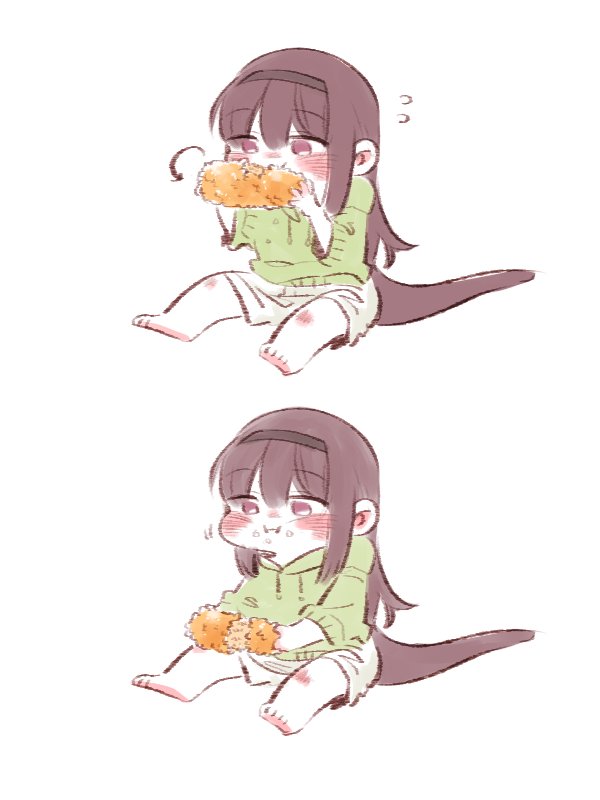 akemi homura (mahou shoujo madoka magica) drawn by tokahomu